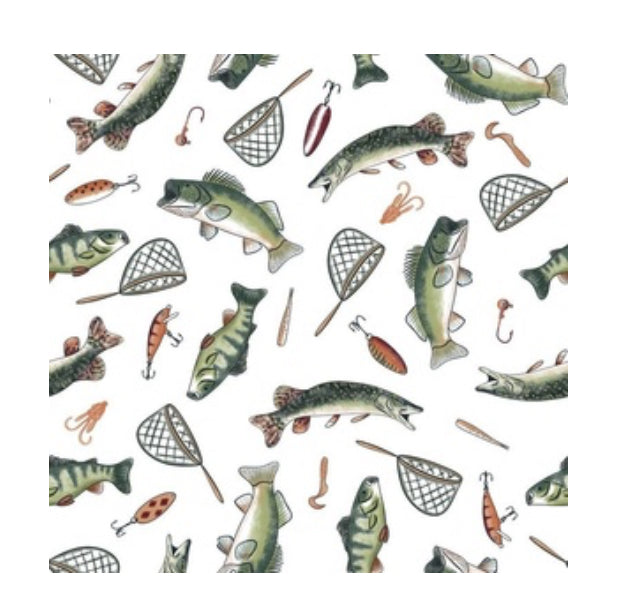 Walleye Fish and Nets