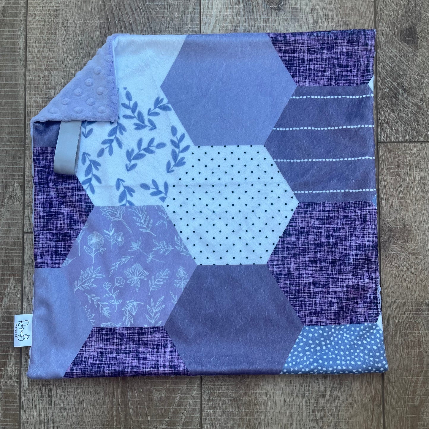 Purple and Ivory Hex