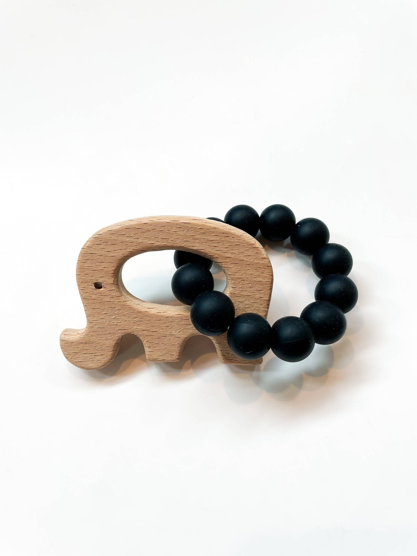 Basic Elephant Teether: Navy