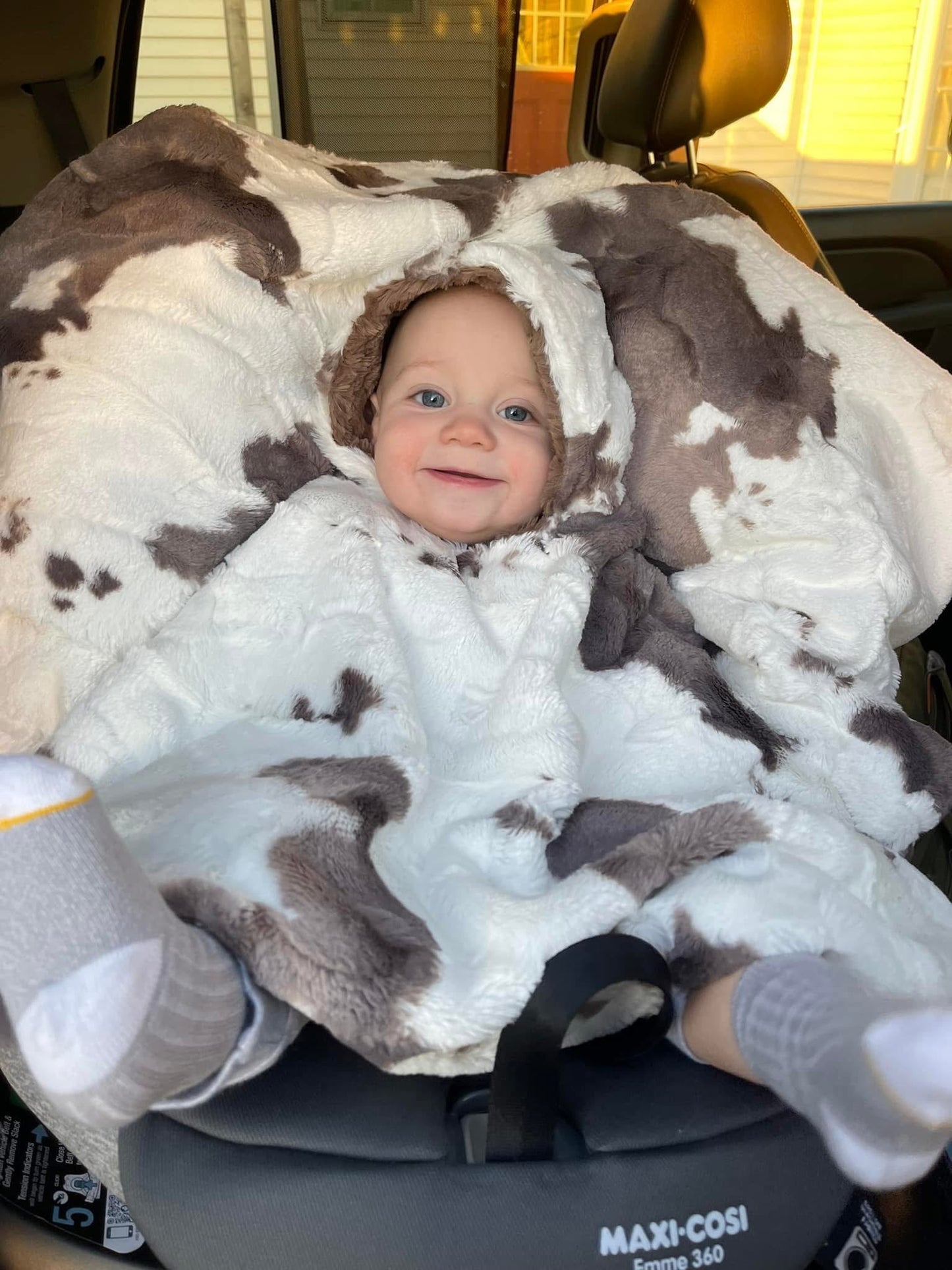 Minky Poncho