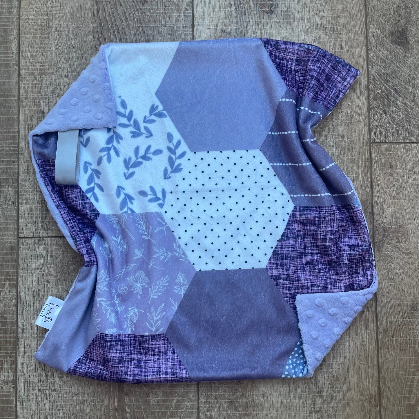 Purple and Ivory Hex