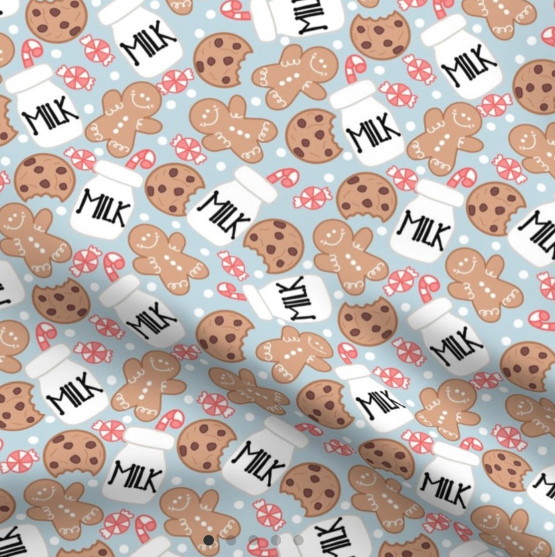Milk and Cookies - Blue
