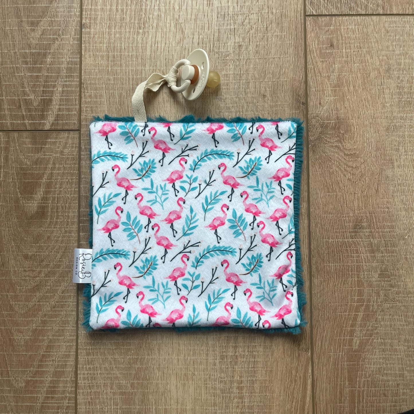 Paci Pal - Pink Flamingos in Shade