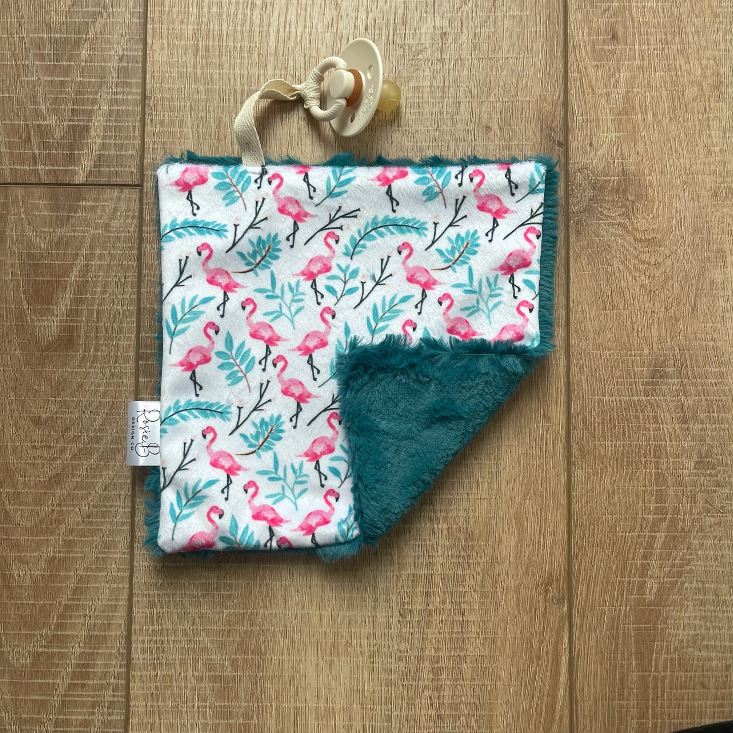 Paci Pal - Pink Flamingos in Shade