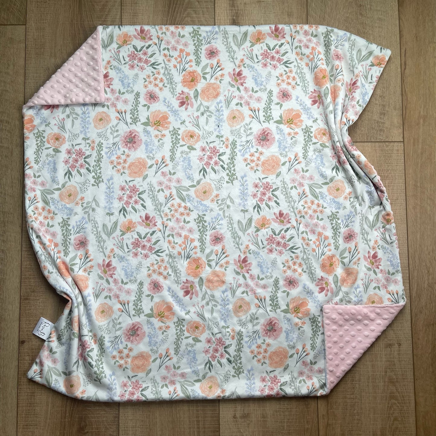 Baby Blanket - Pastel Florals