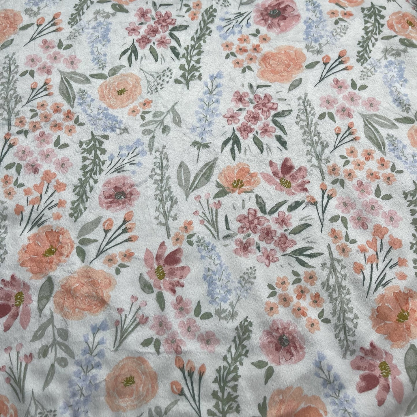 Baby Blanket - Pastel Florals