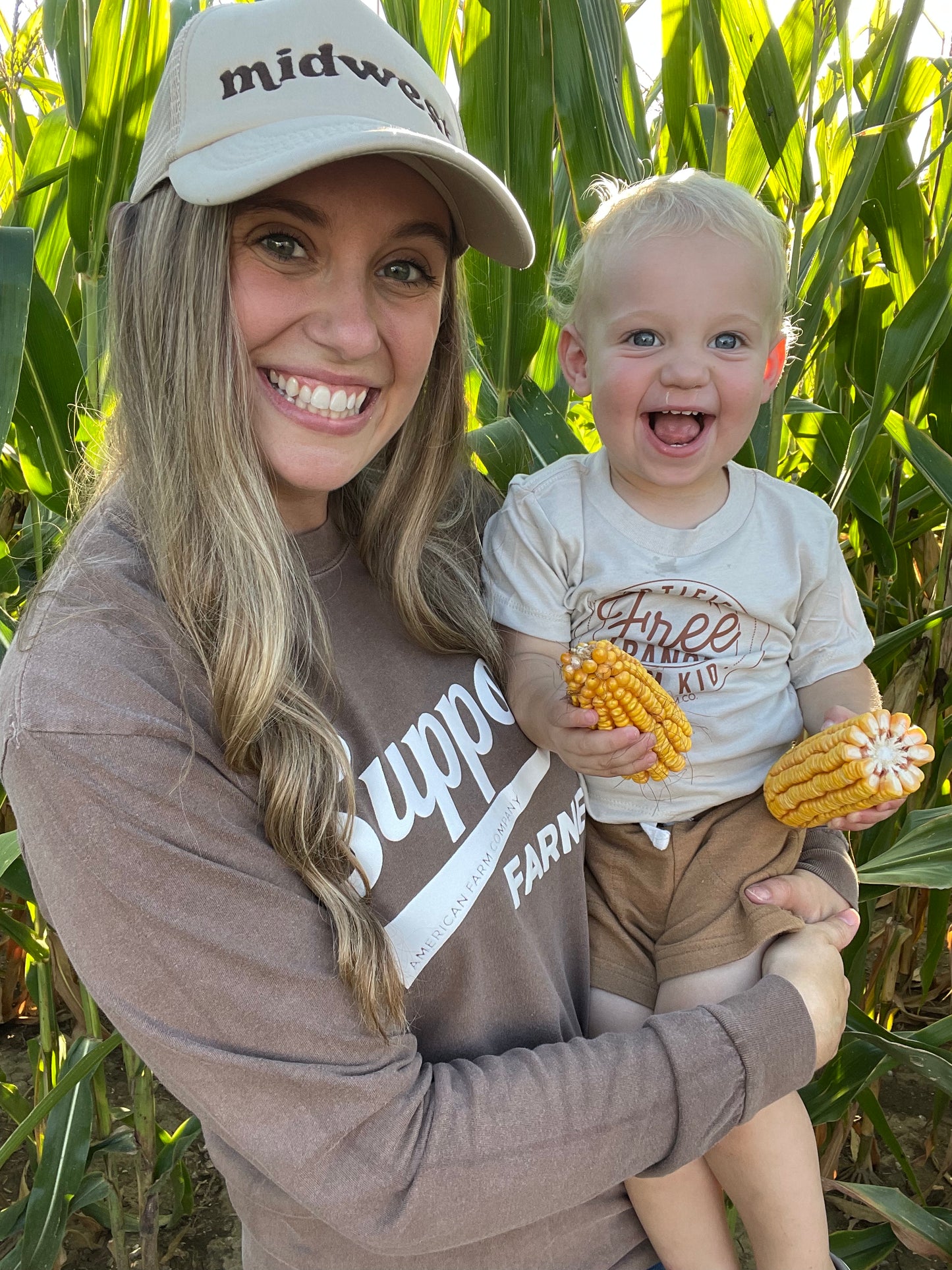 Free Range Farm Kid - Kids T-Shirt