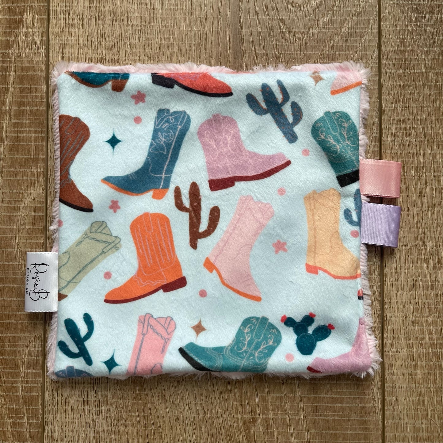 Mini Sensory - Cowgirl Boots w/ Luxe Blush