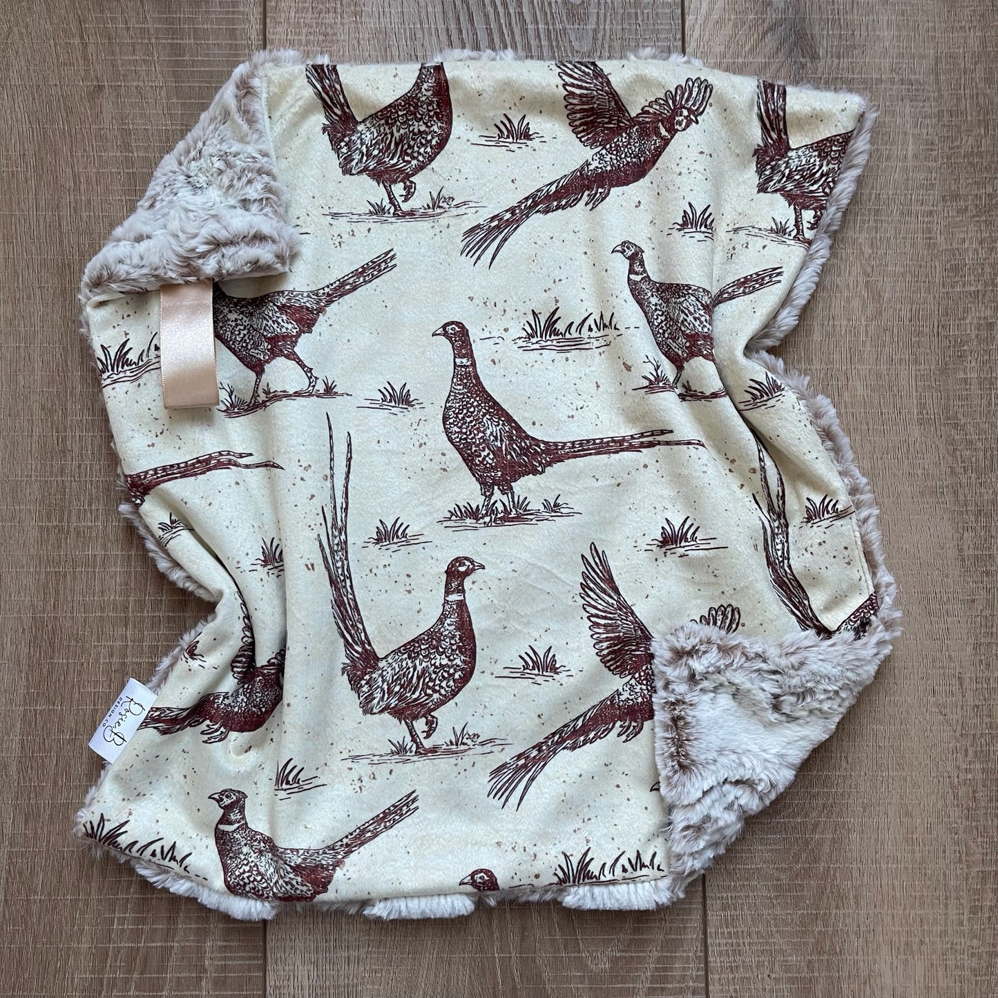 Lovey - Beige Pheasants