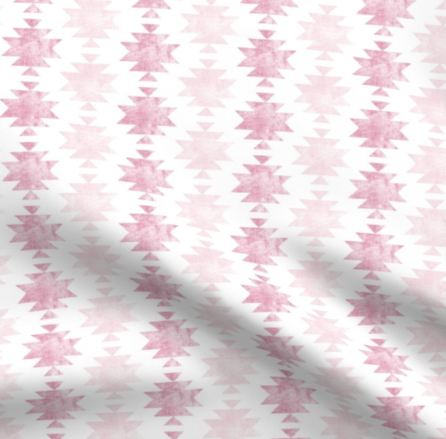 Modern Aztec Shades of Pink