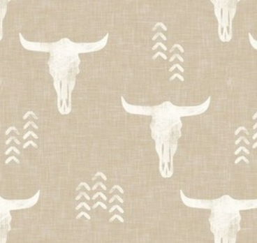 Western Desert Skulls Tan