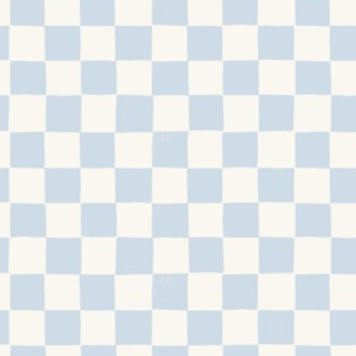 Light Blue Checkerboard