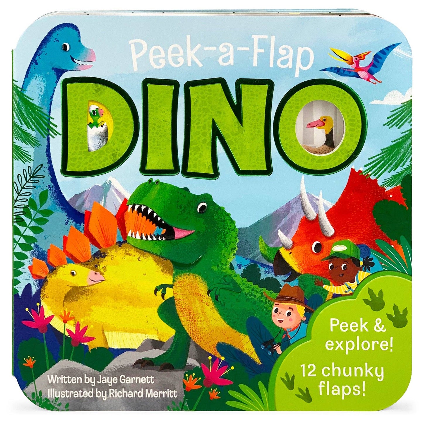 Dino Peek-a Flap