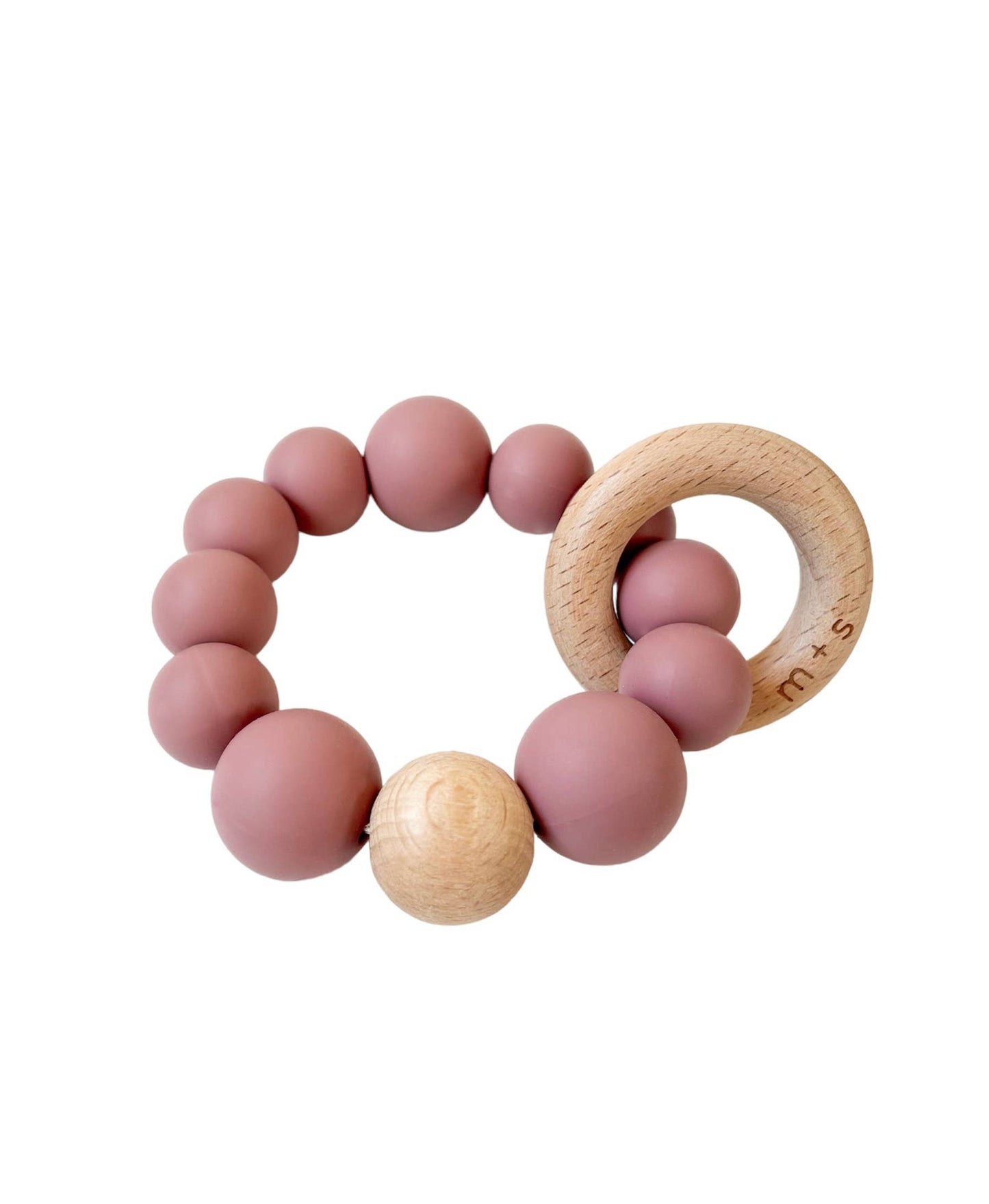 Circle Teether: Navy