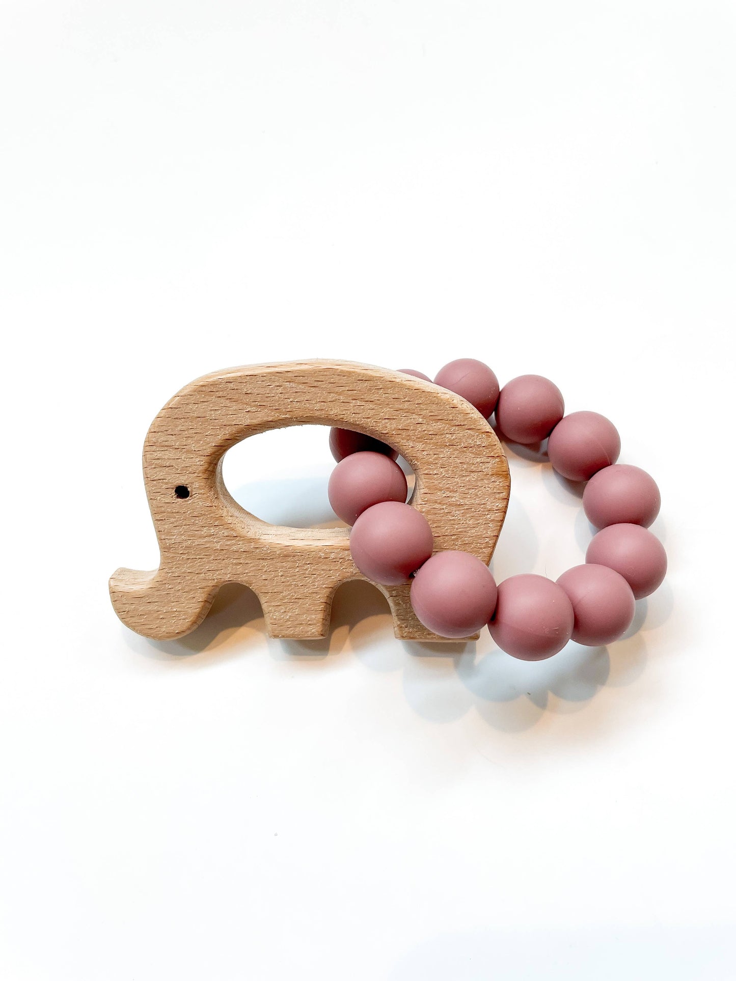 Basic Elephant Teether: Navy