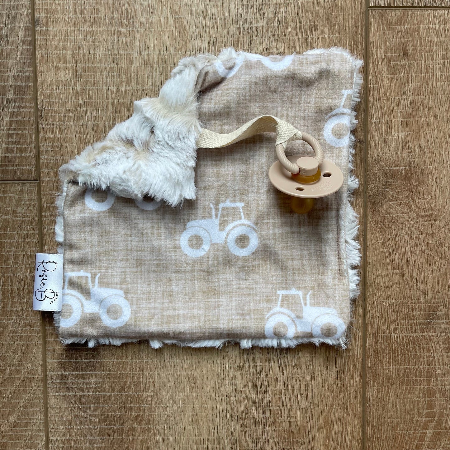 Beige Linen Farm Tractors