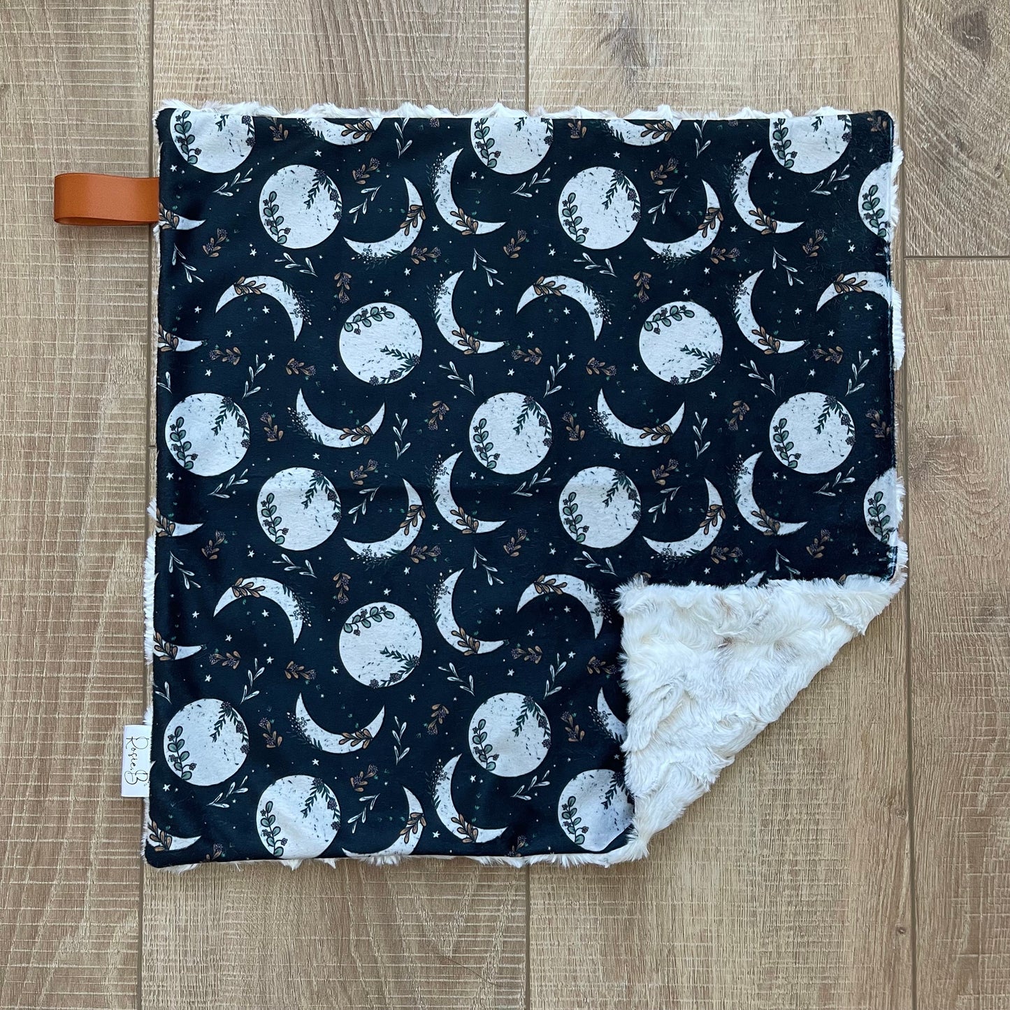 Boho Moon and Sprig Floral