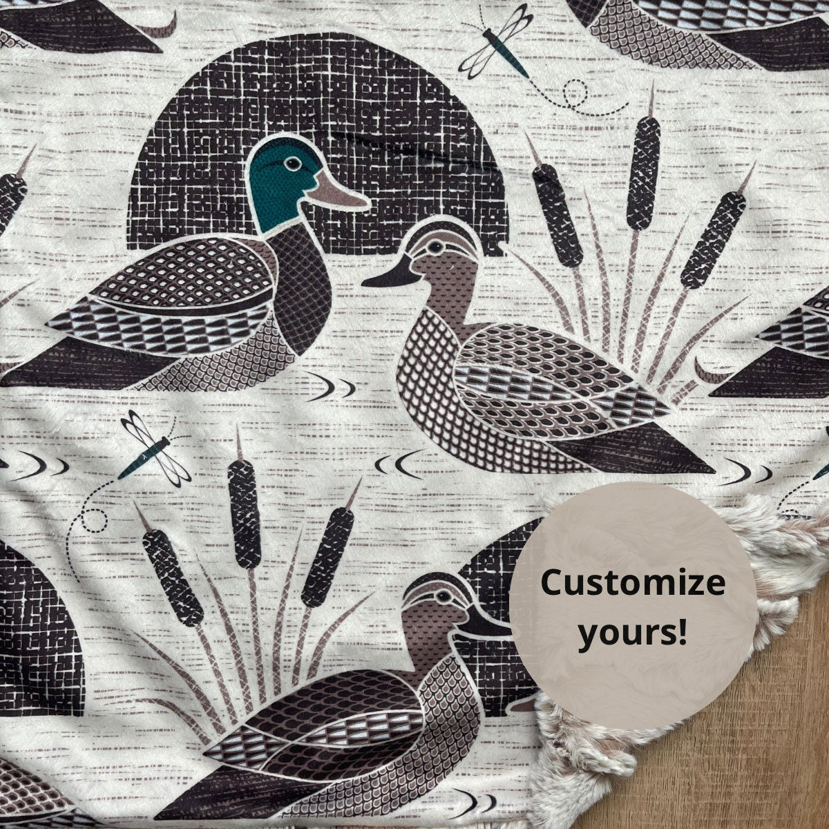 Boho Mallard Duck