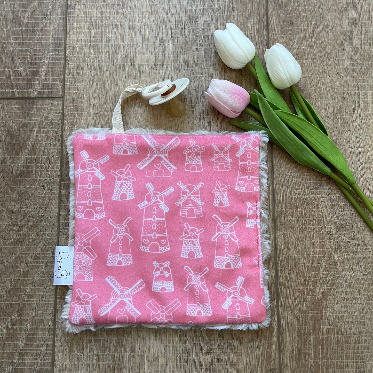 Pink Dutch Windmill
