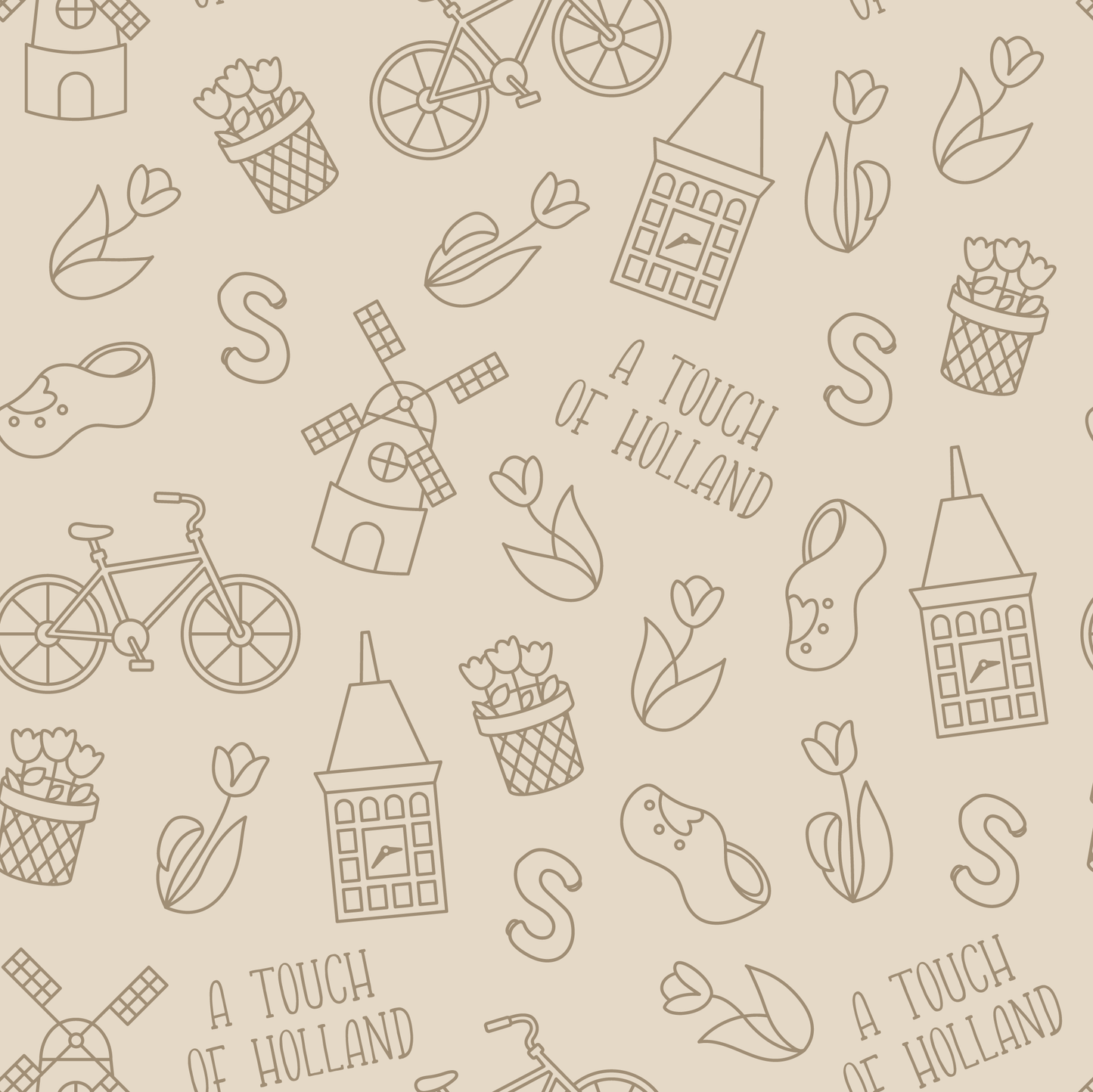 Taupe Dutch - Touch of Holland