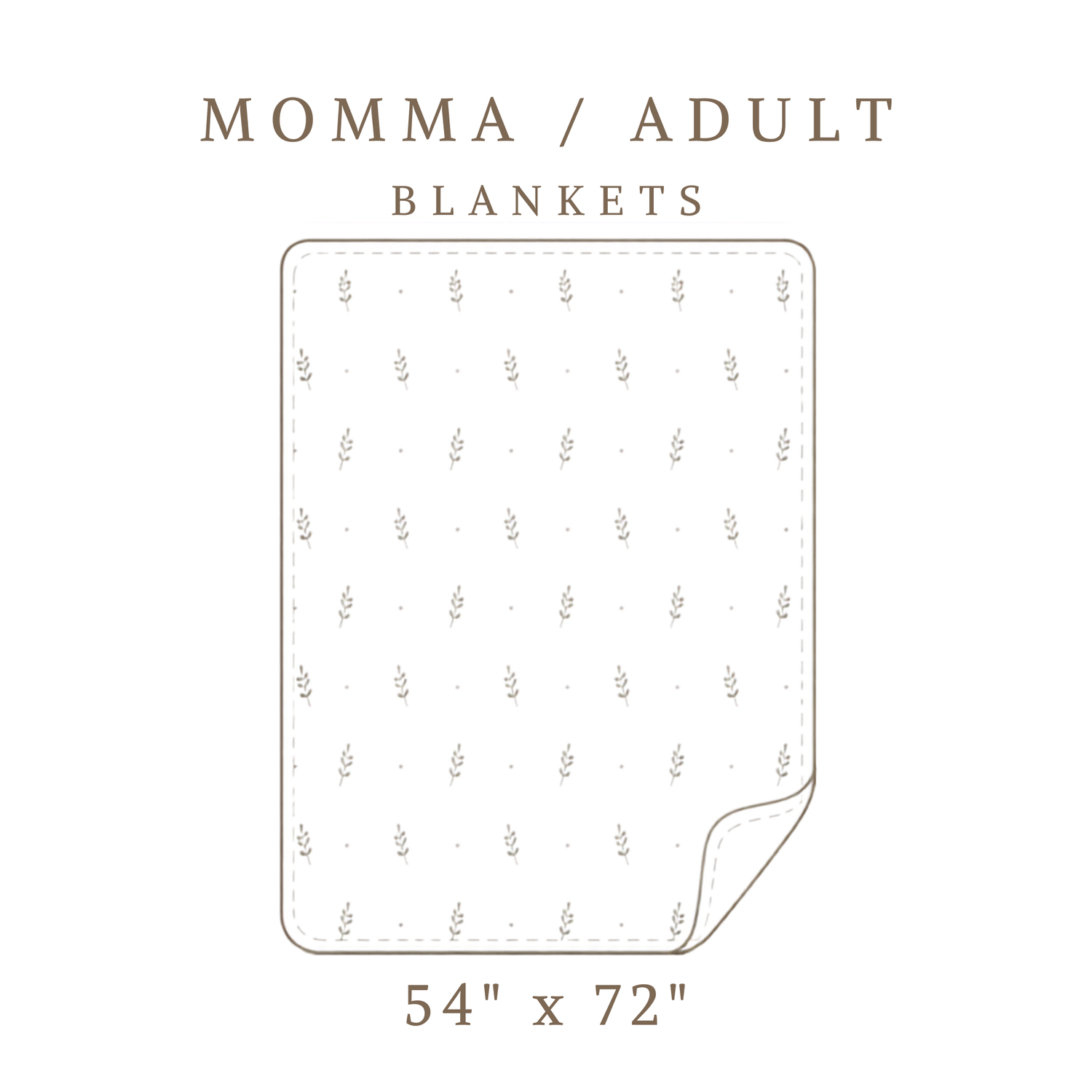Adult / Momma Blankets