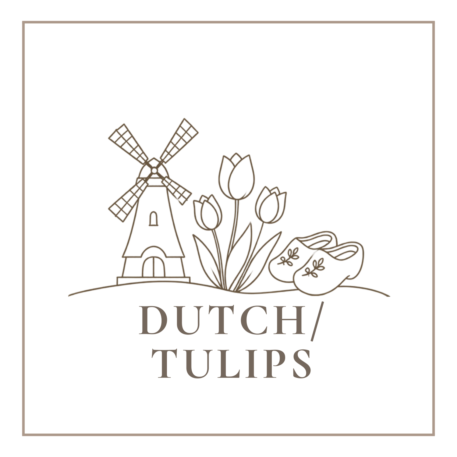 Custom Order - Dutch/Tulip