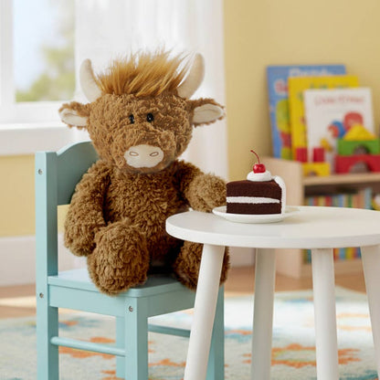 14IN CUDDLY HIGHLAND COW-CARLOS