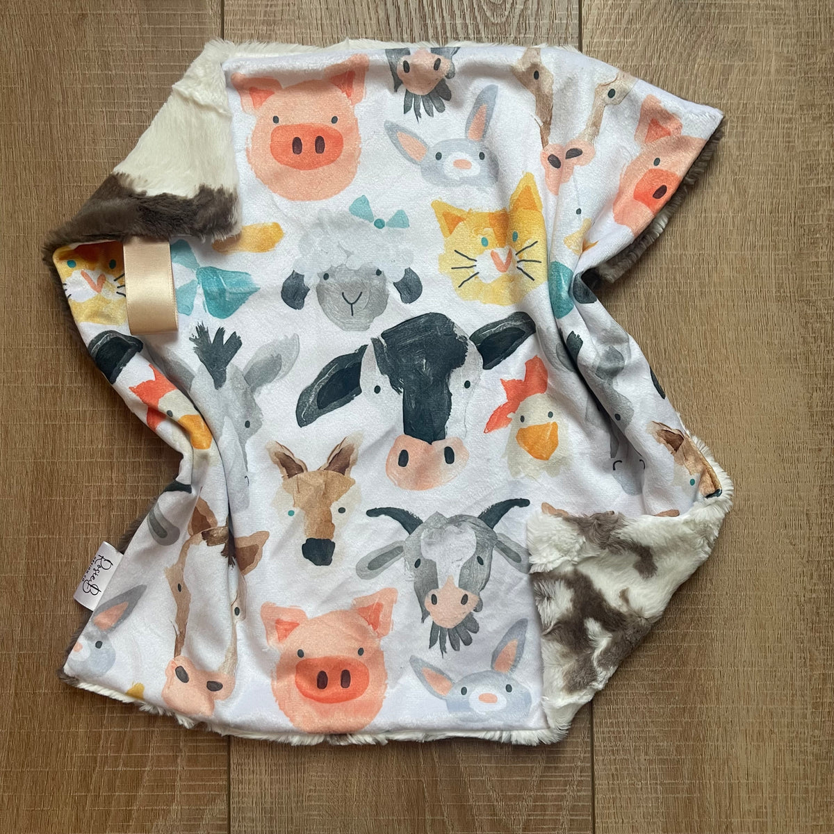 Lovey - Watercolor Farm Faces