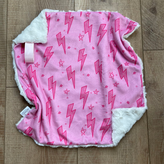 Lovey - Pink Lightening Bolt