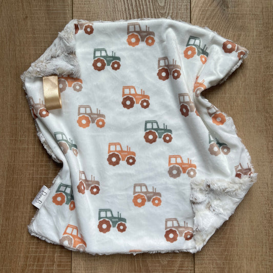 Lovey - Copper, Brown, and Green Tractors