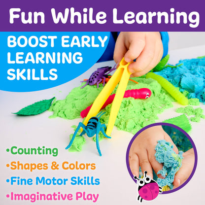 Sensory Adventure Neon Bugs - Big Fun in a Small Bucket!