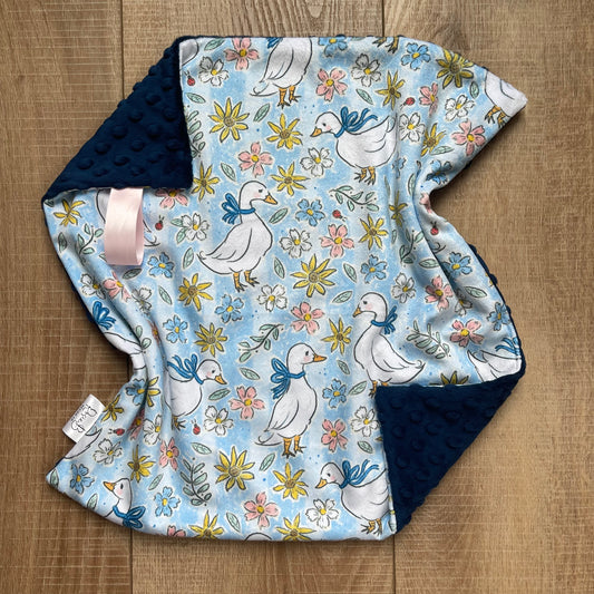 Lovey - Blue Striped Goose