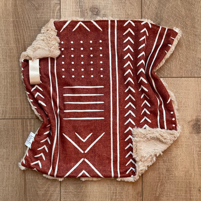 Burnt Orange Aztec