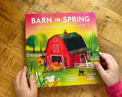 Barn in Spring: Out to Explore on the Farm Board Book