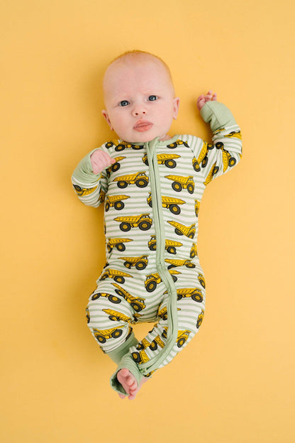 Dump Trucks Bamboo Sleeper