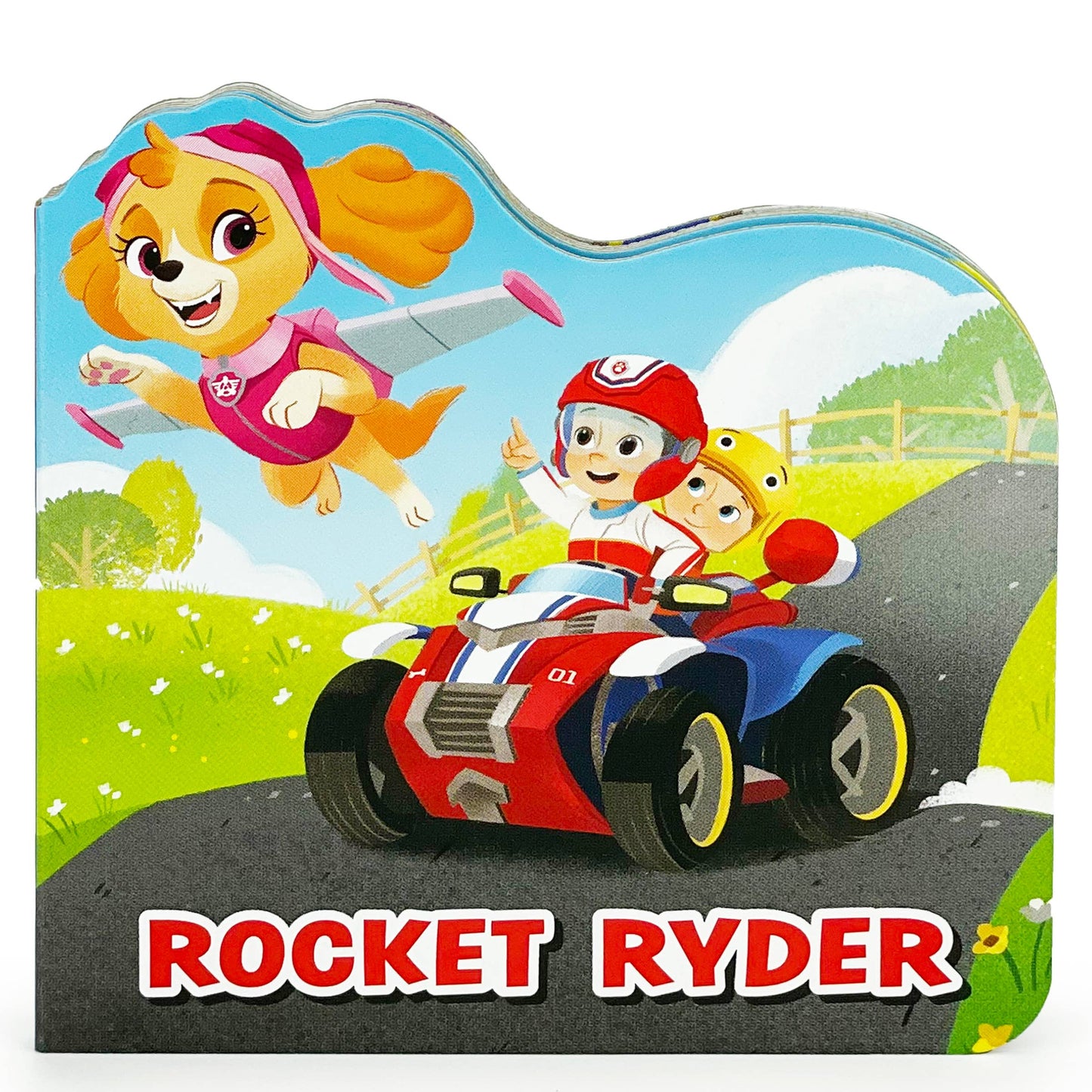 PAW Patrol Ruff-Ruff Rescue Tales Rolling Wheeled Book Set
