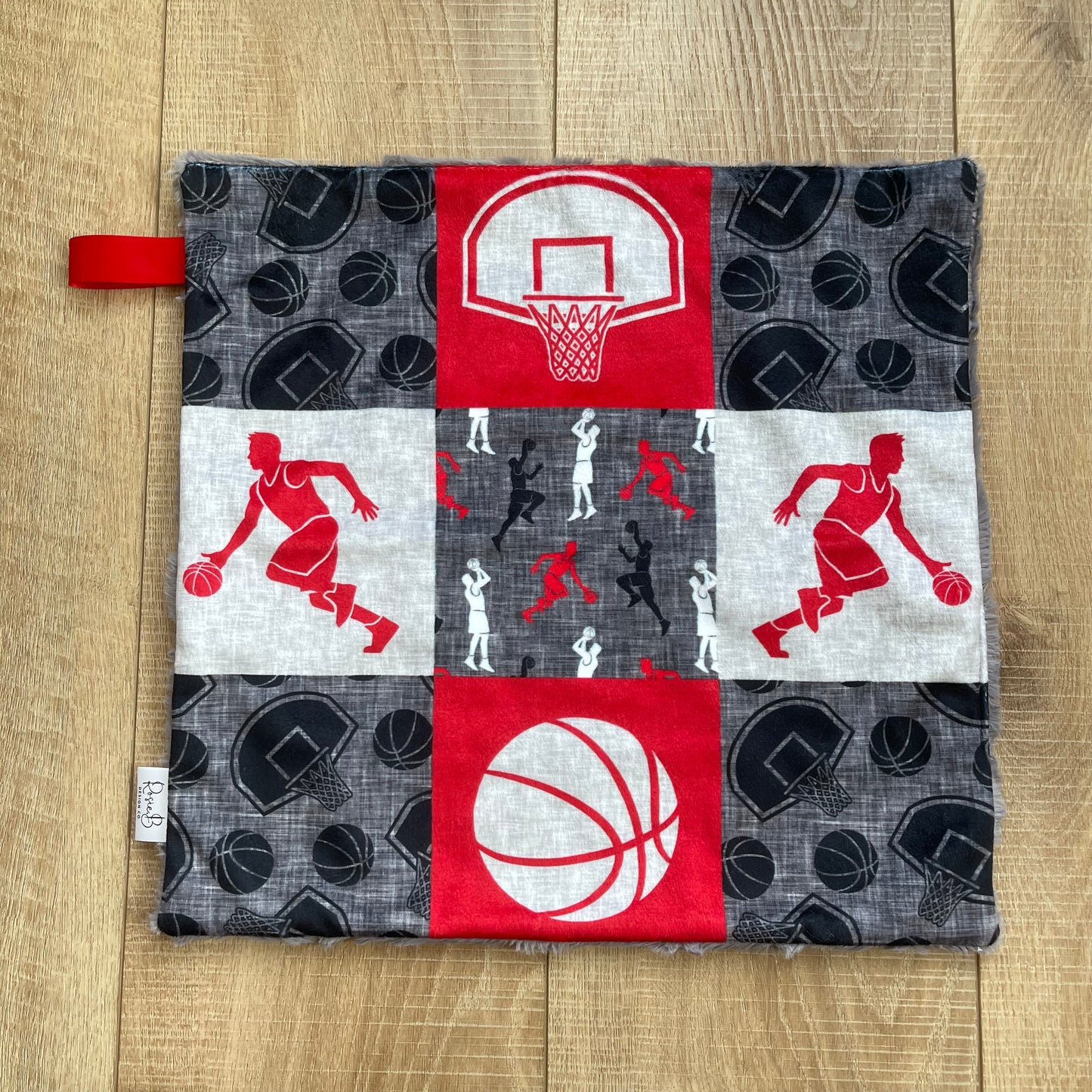 Lovey - Black and Red Basketball