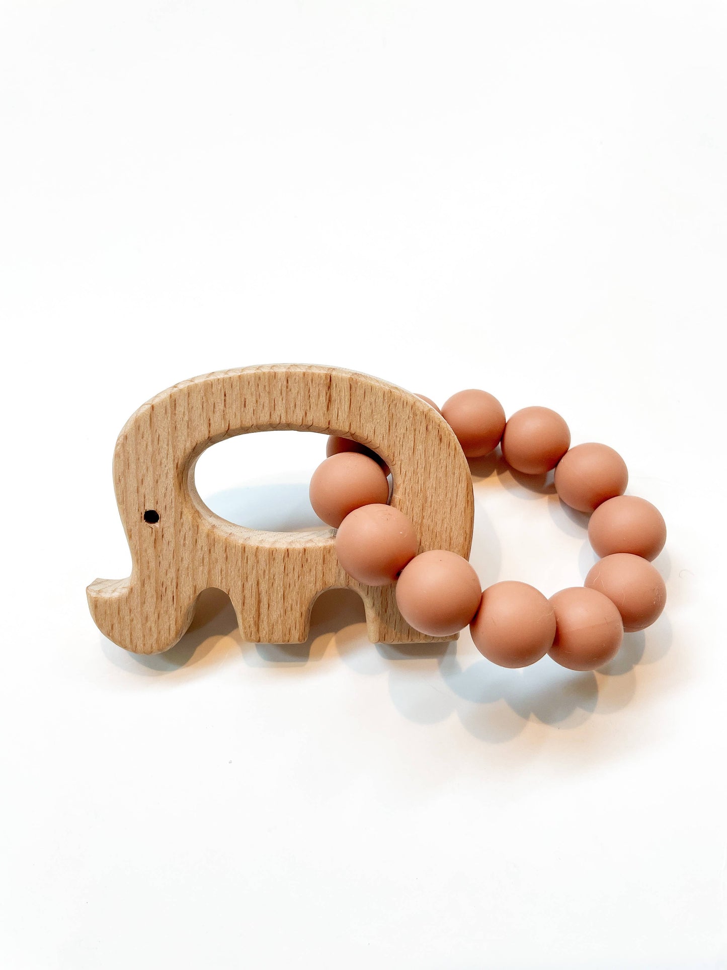 Basic Elephant Teether: Navy