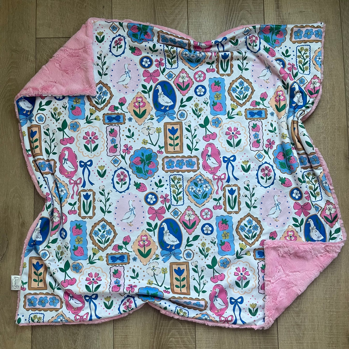 Baby / Toddler Blanket - Silly Goose Floral
