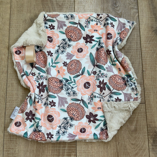 Boho Floral Ivory Peach