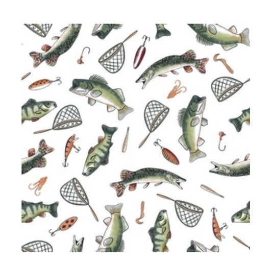 Walleye Fish and Nets