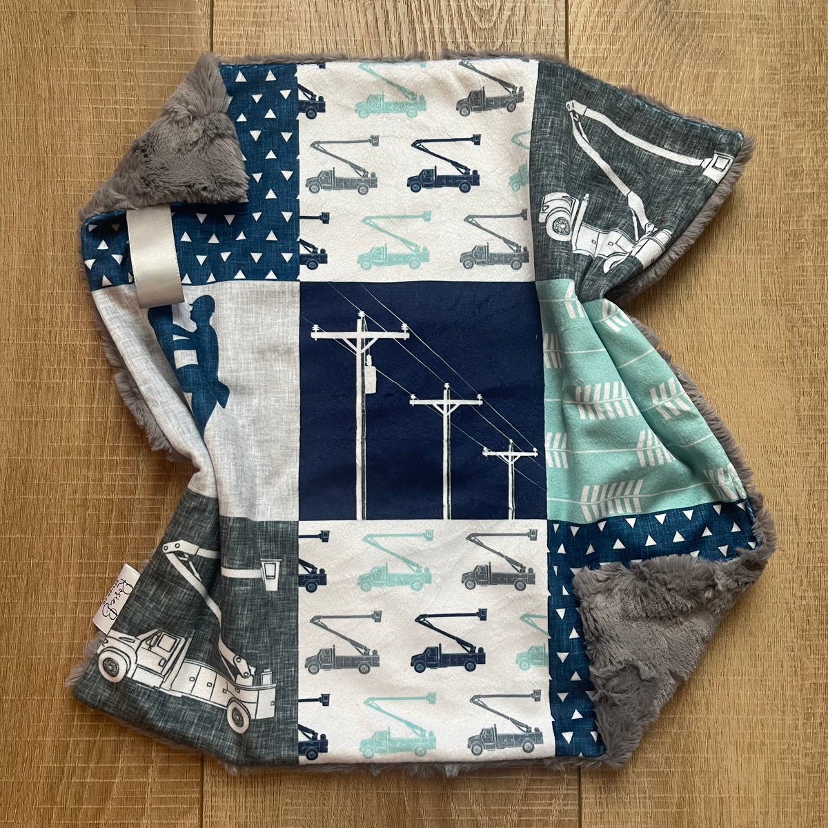 Blue Lineman Block
