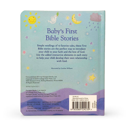 Baby's First Bible Stories Keepsake Board Book