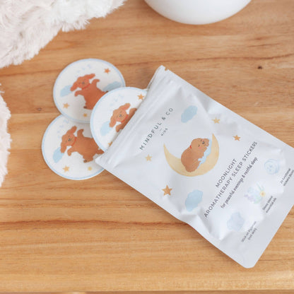 Moonlight Aromatherapy Sleep Stickers – Calm & Sleep Support