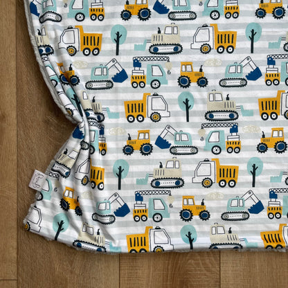 Baby Blanket - Construction Zone