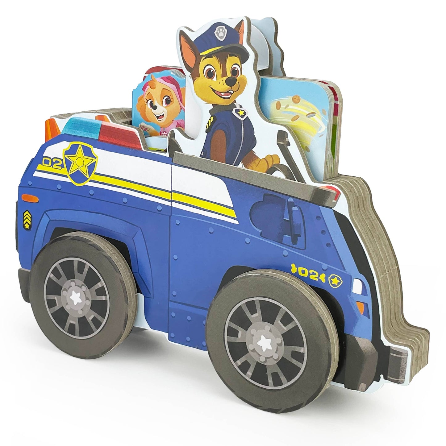 PAW Patrol Ruff-Ruff Rescue Tales Rolling Wheeled Book Set