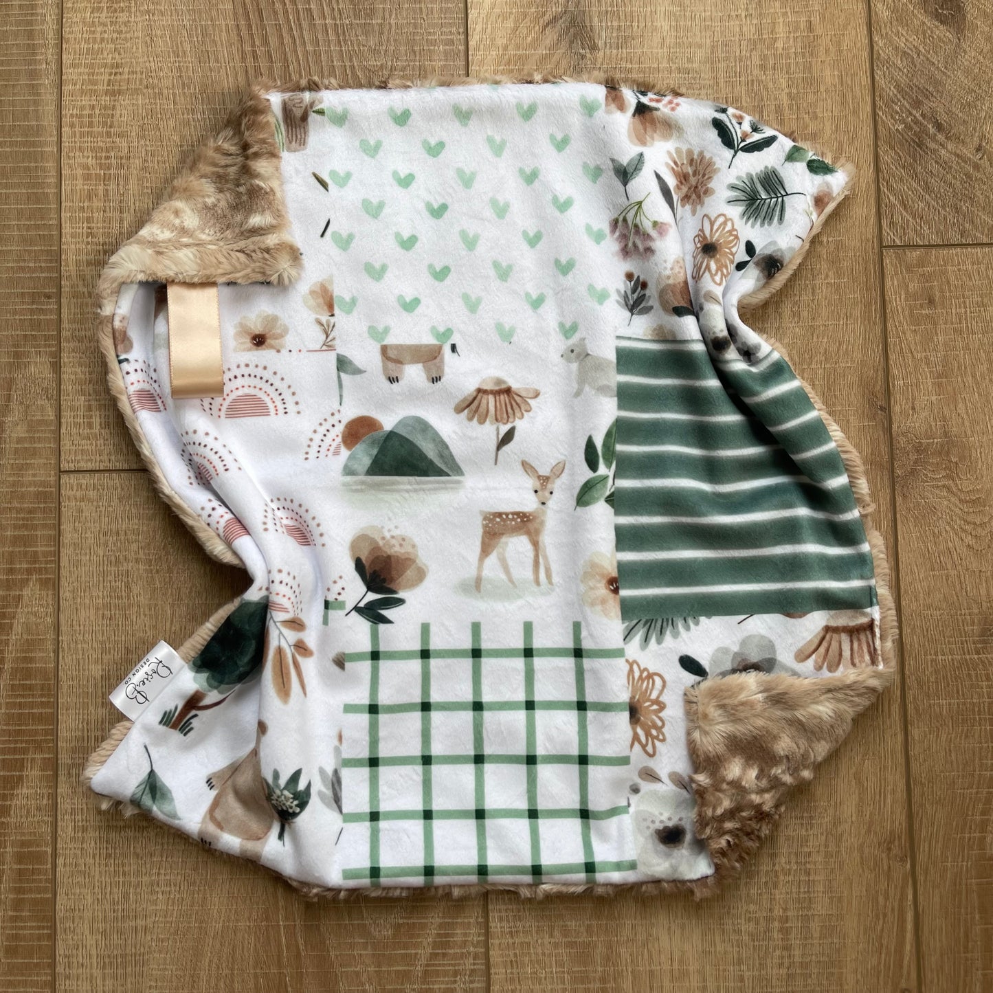 Green Woodland Patchwork