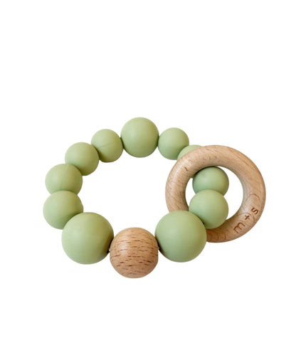 Circle Teether: Powder Blue