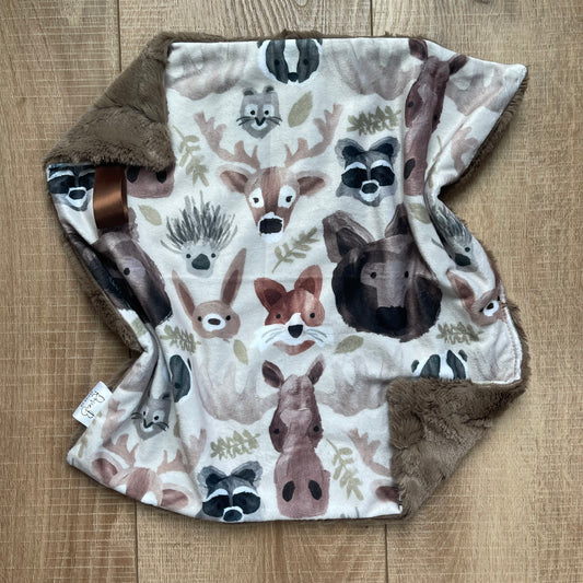 Lovey - Woodland Faces Watercolor