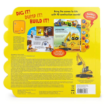 Dig It! Dump It! Build It! Construction 10-ButtonSound Book